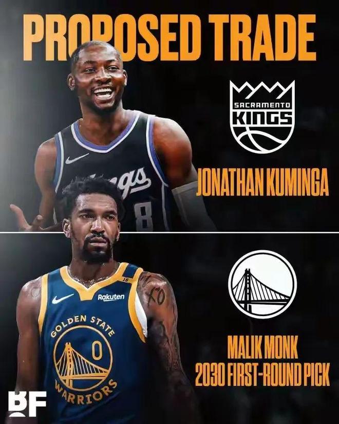 勇士正式敲定5笔2换1交易，彻底重塑阵容！