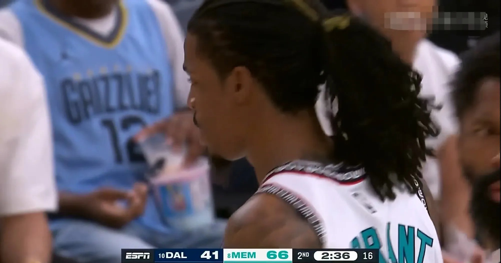 灰熊击败独行侠，莫兰特称赞队友